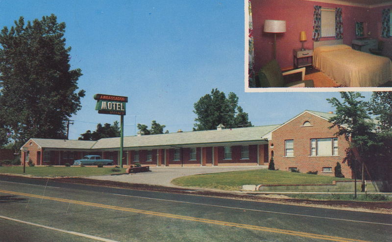 Ambassador Motel - Vintage Postcard (newer photo)